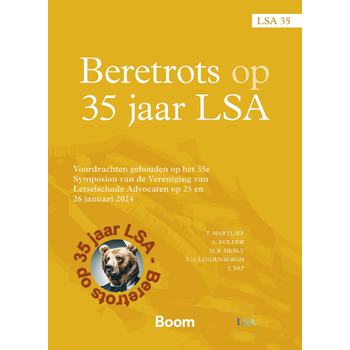 Beretrots op 35 jaar LSA (Paperback) bij Singel 344