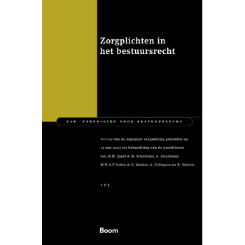 Zorgplichten in het bestuursrecht (Paperback) bij Singel 344