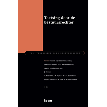 Toetsing door de bestuursrechter (Paperback) bij Singel 344