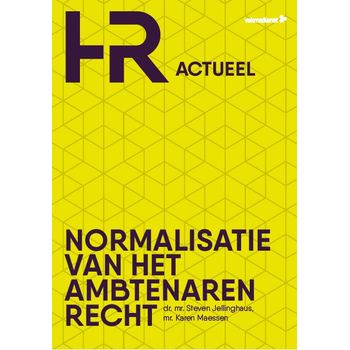 Normalisatie van het ambtenarenrecht (Paperback) bij Singel 344