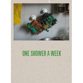 One shower a week (Paperback) bij Singel 344