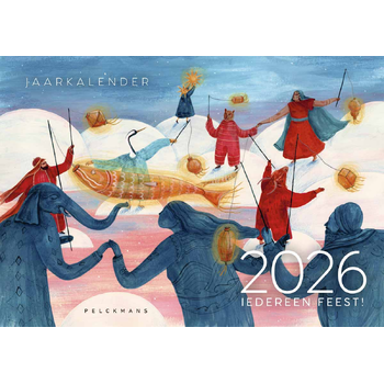 Jaarkalender Iedereen feest 2026 bij Singel 344