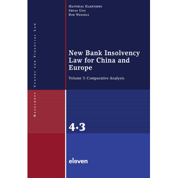 New Bank Insolvency Law for China and Europe (Paperback) bij Singel 344