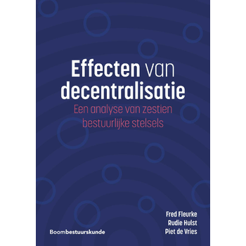 Effecten van decentralisatie (Paperback) bij Singel 344