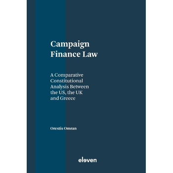 Campaign Finance Law (Hardback) bij Singel 344