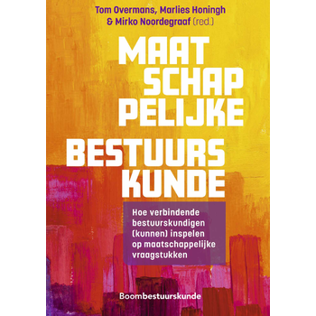 Maatschappelijke bestuurskunde (Hardback) bij Singel 344