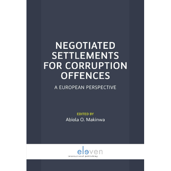 Negotiated settlements for corruption offences (Paperback) bij Singel 344