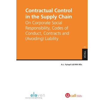 Contractual control in the supply chain (Paperback) bij Singel 344