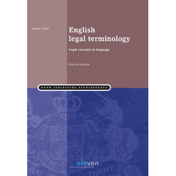 English legal terminology (Paperback) bij Singel 344