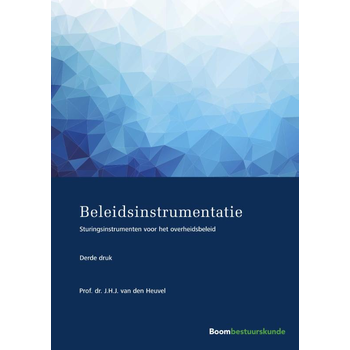 Beleidsinstrumentatie (Paperback) bij Singel 344