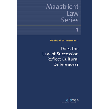 Does the Law of Succession Reflect Cultural Differences? (Paperback) bij Singel 344