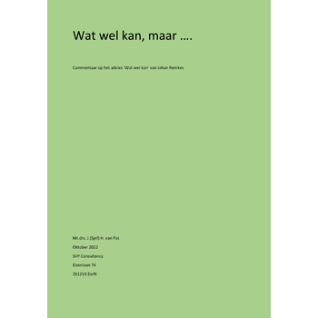 Wat wel kan, maar… (Paperback) bij Singel 344