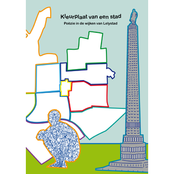 Kleurplaat van een stad (Paperback) bij Singel 344