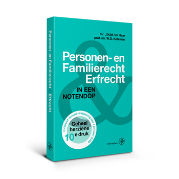 Personen- en Familierecht & Erfrecht (Paperback) bij Singel 344