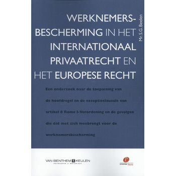 Werknemersbescherming in het internationaal privaatrecht en het Europese recht (Paperback) bij Singel 344