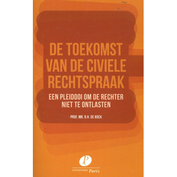 De toekomst van de civiele rechtspraak (Paperback) bij Singel 344