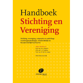 Handboek Stichting en Vereniging (Hardback) bij Singel 344