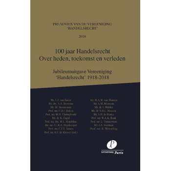 100 jaar Handelsrecht (Hardback) bij Singel 344