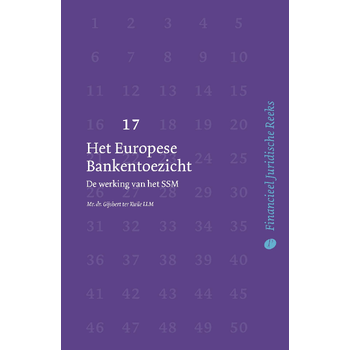 Het Europese Bankentoezicht (Paperback) bij Singel 344