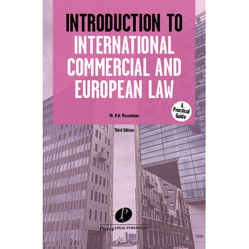 Introduction to International Commercial and European Law (Paperback) bij Singel 344