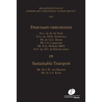 Duurzaam ondernemen en Sustainable Transport (Paperback) bij Singel 344