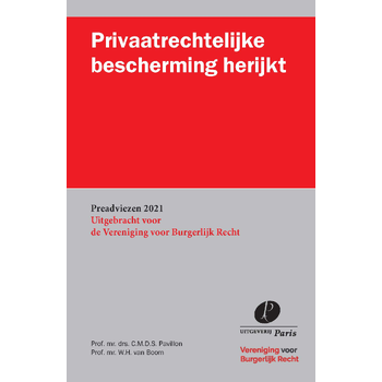 Privaatrechtelijke bescherming herijkt (Paperback) bij Singel 344