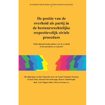 De positie van de overheid als partij in de bestuursrechtelijke respectievelijk civiele procedure. (Paperback) bij Singel 344