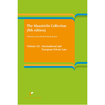 Volume III: International and European Law (Paperback) bij Singel 344