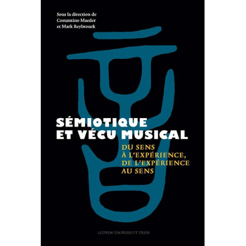 Sémiotique et vécu musical (Hardback) bij Singel 344