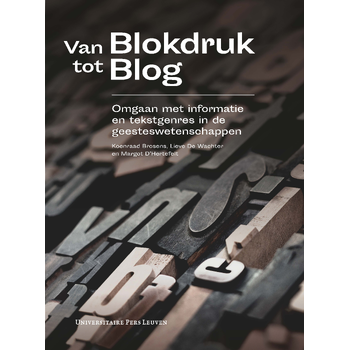 Van blokdruk tot blog (Paperback) bij Singel 344