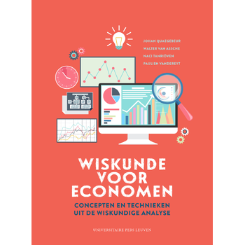 Wiskunde voor economen: concepten en technieken uit de wiskundige analyse (Paperback) bij Singel 344