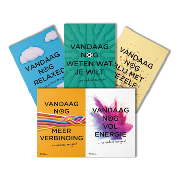 Vandaag nog bookazine collectie - 5x van Lizanne Croonen
