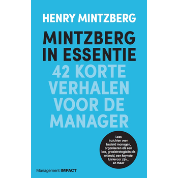 Mintzberg in essentie (Paperback) bij Singel 344