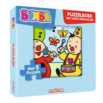 Puzzelboek met leuke verhaaltjes (Hardback) bij Singel 344