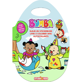Bumba : kleur- en stickerboek - Pasen (Paperback) bij Singel 344
