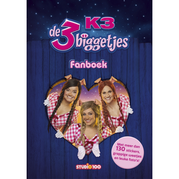 K3: Fanboek met stickers - 3 Biggetjes (Paperback) bij Singel 344