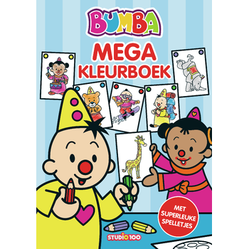 Bumba : mega kleurboek (Paperback) bij Singel 344