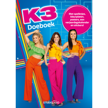 K3 : doeboek - Alle kleuren (Paperback) bij Singel 344