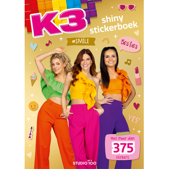 K3 : stickerboek - Shiny stickers (Paperback) bij Singel 344