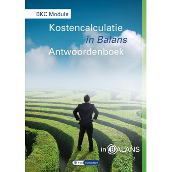 BKC module kostencalculatie in balans (Paperback) bij Singel 344