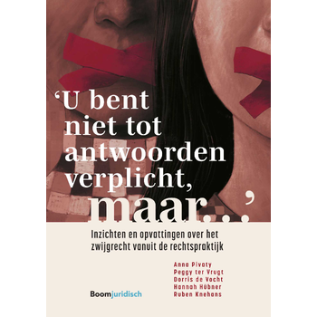 'U bent niet tot antwoorden verplicht, maar…' (Paperback) bij Singel 344
