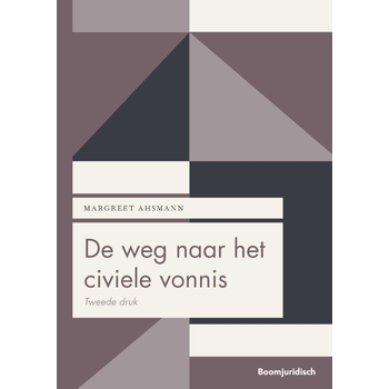 De weg naar het civiele vonnis (Paperback) van Margreet Ahsmann