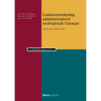Landsverordening administratieve rechtspraak Curaçao (Paperback) van M.E.B. Hasethen