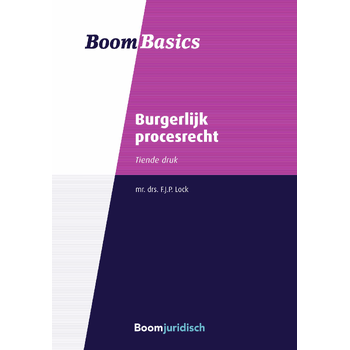Boom Basics Burgerlijk procesrecht (Paperback) bij Singel 344
