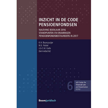 Inzicht in de Code Pensioenfondsen (Paperback) bij Singel 344