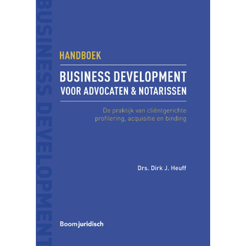 Handboek business development voor advocaten & notarissen (Paperback) bij Singel 344