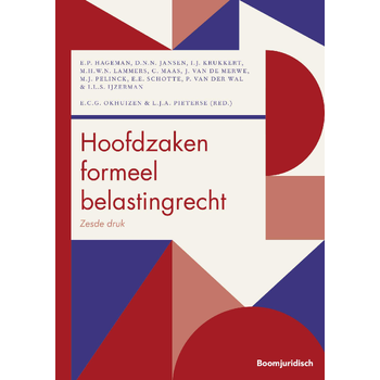 Hoofdzaken formeel belastingrecht (Paperback) bij Singel 344