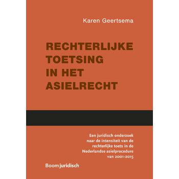 Rechterlijke toetsing in het asielrecht (Paperback) bij Singel 344
