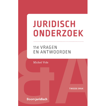 Juridisch onderzoek (Paperback) bij Singel 344