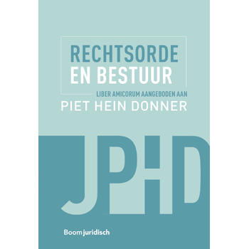 Rechtsorde en bestuur (Paperback) bij Singel 344